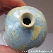 Load image into Gallery viewer, Julie Brooke Crystalline Glaze Miniature Bottle Vase
