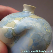 Load image into Gallery viewer, Julie Brooke Crystalline Glaze Miniature Bottle Vase
