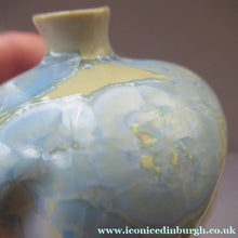 Load image into Gallery viewer, Julie Brooke Crystalline Glaze Miniature Bottle Vase

