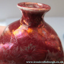 Load image into Gallery viewer, Julie Brooke Crystalline Glaze Miniature Bottle Vase
