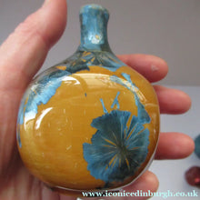 Load image into Gallery viewer, Julie Brooke Crystalline Glaze Miniature Bottle Vase
