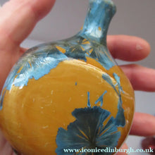 Load image into Gallery viewer, Julie Brooke Crystalline Glaze Miniature Bottle Vase
