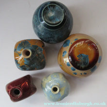 Load image into Gallery viewer, Julie Brooke Crystalline Glaze Miniature Bottle Vase
