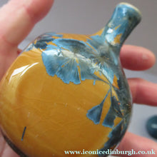 Load image into Gallery viewer, Julie Brooke Crystalline Glaze Miniature Bottle Vase
