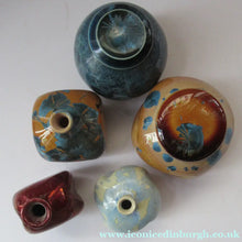Load image into Gallery viewer, Julie Brooke Crystalline Glaze Miniature Bottle Vase
