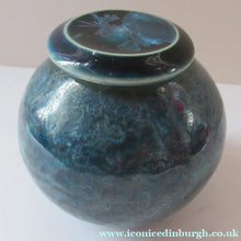 Load image into Gallery viewer, Julie Brooke Crystalline Glaze Miniature Lidded Pot
