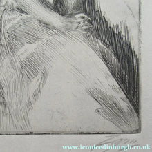 Load image into Gallery viewer, Anders Zorn Original Pencil Signed Etching. Mrs Cleveland II - the Presdient's Wife
