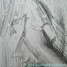 Load image into Gallery viewer, Anders Zorn Original Pencil Signed Etching. Mrs Cleveland II - the Presdient's Wife
