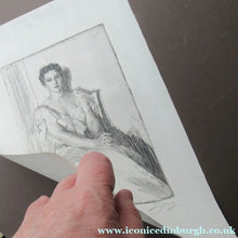 Load image into Gallery viewer, Anders Zorn Original Pencil Signed Etching. Mrs Cleveland II - the Presdient's Wife
