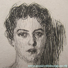 Load image into Gallery viewer, Anders Zorn Original Pencil Signed Etching. Mrs Cleveland II - the Presdient's Wife
