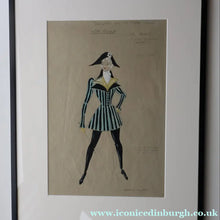 Load image into Gallery viewer, Costume Study. Drawing by Anthony Holland (1912 - 2001) for "Goldilocks and the Three Bears"
