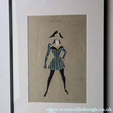 Load image into Gallery viewer, Costume Study. Drawing by Anthony Holland (1912 - 2001) for "Goldilocks and the Three Bears"
