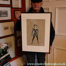 Load image into Gallery viewer, Costume Study. Drawing by Anthony Holland (1912 - 2001) for "Goldilocks and the Three Bears"
