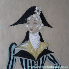 Load image into Gallery viewer, Costume Study. Drawing by Anthony Holland (1912 - 2001) for "Goldilocks and the Three Bears"
