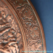 Load image into Gallery viewer, Antique 1850s Copper Electrotype After a Design by Antoine Vechte. Entitled the Battle of the Amazons. 9 inches
