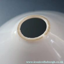 Load image into Gallery viewer, MATCHED PAIR of Antique 1930s  White Glass "Coolie" Hanging or Pendant Lightshades
