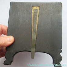 Load image into Gallery viewer, 19th Century Anglo Indian Delhi Miniature Carved Ebony Frame
