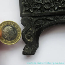 Load image into Gallery viewer, 19th Century Anglo Indian Delhi Miniature Carved Ebony Frame
