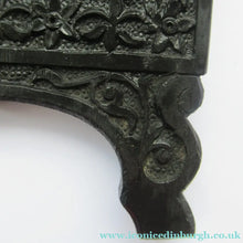 Load image into Gallery viewer, 19th Century Anglo Indian Delhi Miniature Carved Ebony Frame

