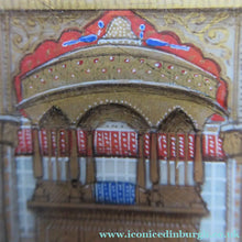 Load image into Gallery viewer, 19th Century Anglo Indian Delhi Miniature Carved Ebony Frame
