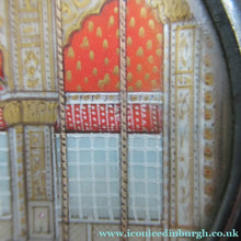 Load image into Gallery viewer, 19th Century Anglo Indian Delhi Miniature Carved Ebony Frame
