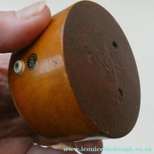 Load image into Gallery viewer, Antique 19th Century Dark MAUCHLINE Ware Thread Box.

