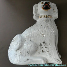 Load image into Gallery viewer, Genuine Antique. LARGE Staffordshire Dogs Chimney Spaniels / Wally Dugs. 12 1/2 inches. in height

