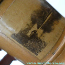 Load image into Gallery viewer, Antique 19th Century MAUCHLINE Ware Bank or Money Box. ALNWICK CASTLE, Northumberland
