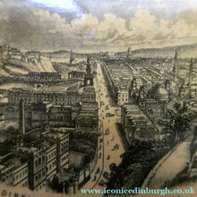 Load image into Gallery viewer, Antique 19th Century MAUCHLINE Ware Box. View of Edinburgh from Calton Hill on the Lid
