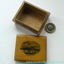 Load image into Gallery viewer, Antique 19th Century MAUCHLINE Ware Box with a View of Portobello Pier
