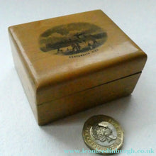 Load image into Gallery viewer, Antique 19th Century MAUCHLINE Ware Box with a View of Portobello Pier

