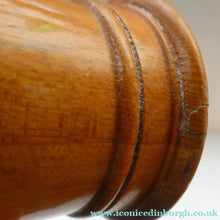Load image into Gallery viewer, Antique 19th Century MAUCHLINE Ware Glass Tumbler Box. SCOTTISH BORDERS Interest. Coldstream from the Bridge
