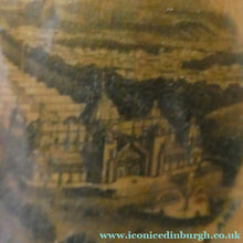 Load image into Gallery viewer, Antique 19th Century MAUCHLINE Ware Glass Tumbler Box. Scottish International Exhibition Edinburgh 188

