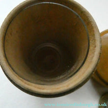 Load image into Gallery viewer, Antique 19th Century MAUCHLINE Ware Glass Tumbler Box. Scottish International Exhibition Edinburgh 188

