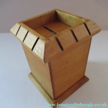 Load image into Gallery viewer, Antique Mauchline Money Box Bank. Robert Burns Cottage
