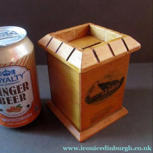 Load image into Gallery viewer, Antique Mauchline Money Box Bank. Robert Burns Cottage
