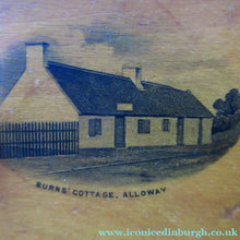 Load image into Gallery viewer, Antique Mauchline Money Box Bank. Robert Burns Cottage
