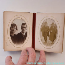 Load image into Gallery viewer, Antique 19th Century MAUCHLINE Ware Photograph Album with Image on cover of Broad Street, Peterhead
