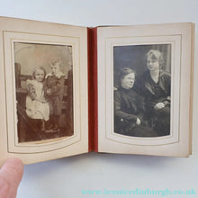 Load image into Gallery viewer, Antique 19th Century MAUCHLINE Ware Photograph Album with Image on cover of Broad Street, Peterhead
