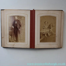 Load image into Gallery viewer, Antique 19th Century MAUCHLINE Ware Photo Album with Image on cover of St Martin's Church (Old Herne Church), Kent
