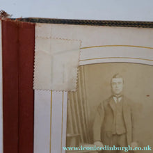 Load image into Gallery viewer, Antique 19th Century MAUCHLINE Ware Photo Album with Image on cover of St Martin's Church (Old Herne Church), Kent
