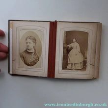 Load image into Gallery viewer, Antique 19th Century MAUCHLINE Ware Photo Album with Image on cover of St Martin's Church (Old Herne Church), Kent
