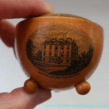 Load image into Gallery viewer, Antique 19th Century MAUCHLINE Ware Rare Pin Cushion (with applied feet)
