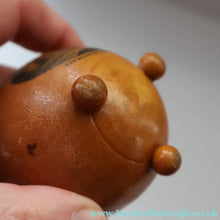 Load image into Gallery viewer, Antique 19th Century MAUCHLINE Ware Rare Pin Cushion (with applied feet)
