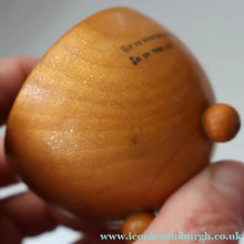 Load image into Gallery viewer, Antique 19th Century MAUCHLINE Ware Rare Pin Cushion (with applied feet)
