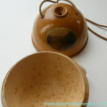 Load image into Gallery viewer, Antique 19th Century MAUCHLINE Ware String Box or Ball. View of Peebles, High Street
