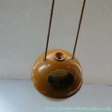 Load image into Gallery viewer, Antique 19th Century MAUCHLINE Ware String Box or Ball. View of Peebles, High Street
