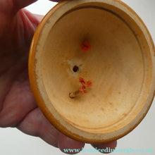 Load image into Gallery viewer, Antique 19th Century MAUCHLINE Ware String Box or Ball. View of Peebles, High Street
