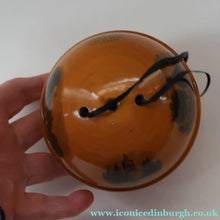 Load image into Gallery viewer, Antique 19th Century MAUCHLINE Ware String Box or Ball (with applied feet). ROBERT BURNS Interest
