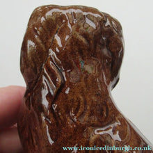Load image into Gallery viewer, Small Miniature Treacle Glaze Kings Charles Spaniel Miniature Staffordshire Dog
